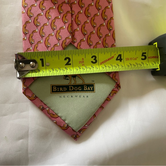 Lot 2 Bird Dog Bay Men's Neck Tie Excellent Condition 100% Silk - Picture 7 of 8